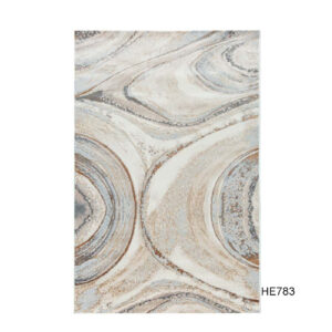 Covor modern 125x200 cm gri / crem / maro /  Efes