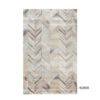Covor modern 60x100 cm gri / crem / maro /  Efes - imagine 7