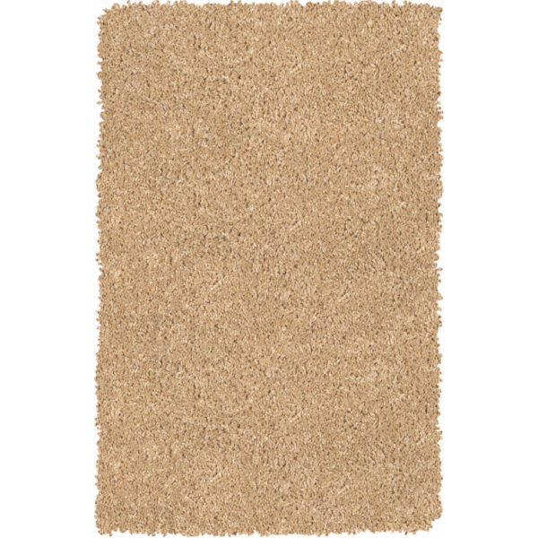 Covor pufos 80x150 cm crem / maro / bej / turcoaz / mov / roz / alb Color - imagine 2