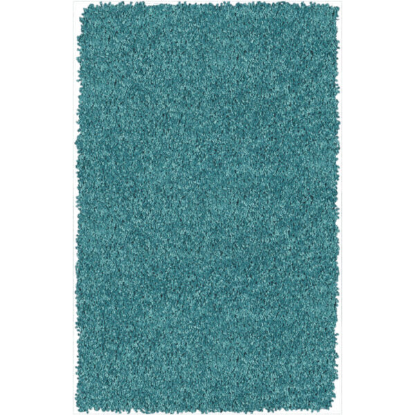 Covor pufos 80x150 cm crem / maro / bej / turcoaz / mov / roz / alb Color - imagine 4