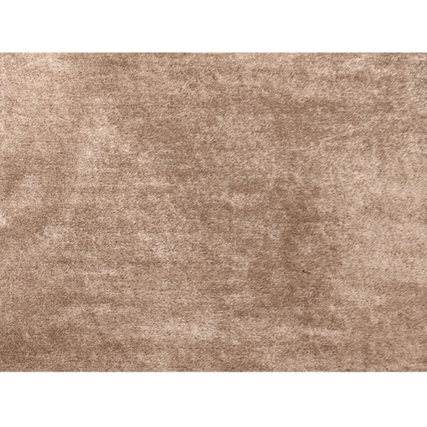 Covor pufos 80 x 150 cm maro deschis Annag