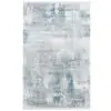 Covor modern albastru / gri Lootus LO16A 160x230 cm