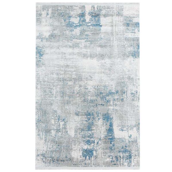 Covor modern albastru / gri Lootus LO16A 120x180 cm