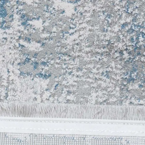 Covor modern albastru / gri Lootus LO16A 160x230 cm - imagine 6