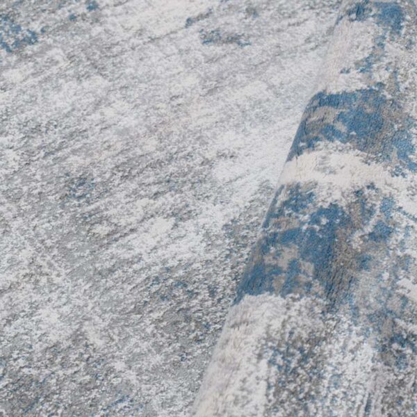 Covor modern albastru / gri Lootus LO16A 120x180 cm - imagine 6