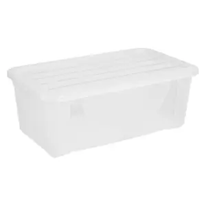 Cutie depozitare cu capac 6 L. (transparent)
