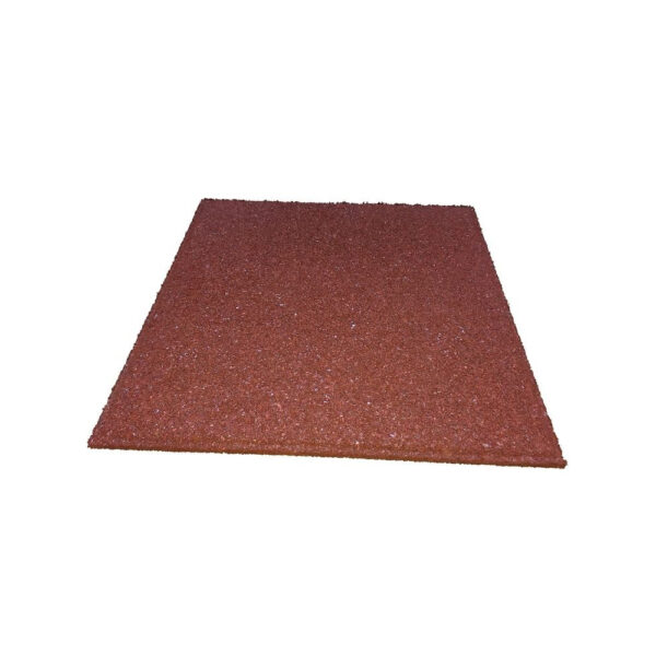 Dală din cauciuc roșu 50x50x1.2 cm
