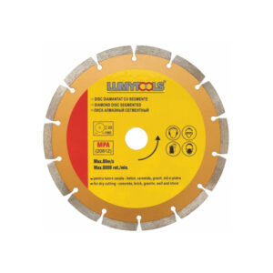 Disc diamantat cu segmente 125 mm