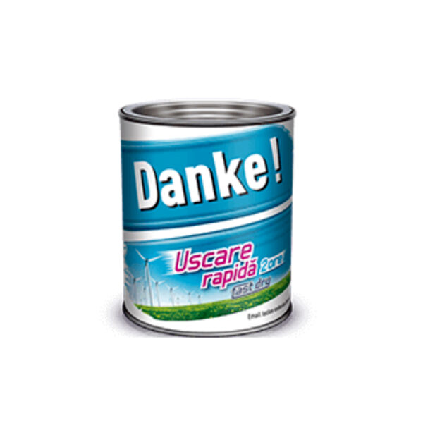 Danke! Email cu uscare rapidă 4 L - rosu aprins