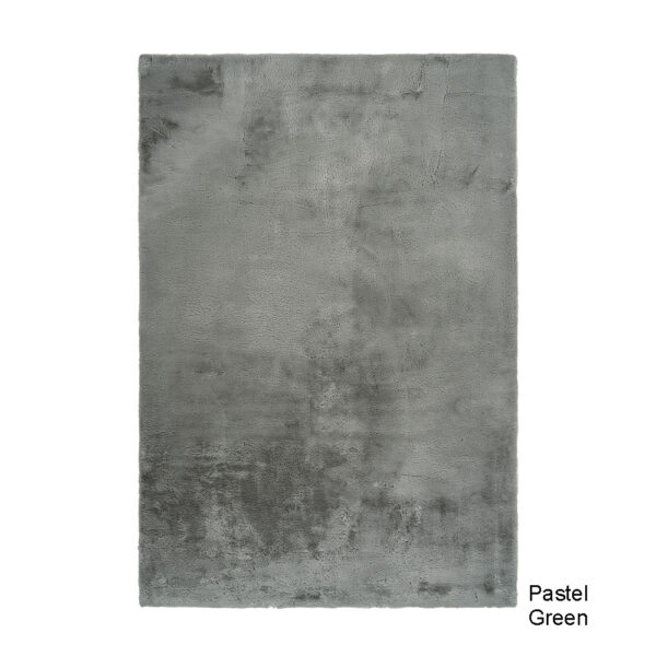 Covor pufos Emotion Lalee - 80x150 cm gri / roz / maro / verde / crem - imagine 4
