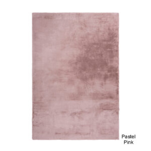 Covor pufos Emotion Lalee - 80x150 cm gri / roz / maro / verde / crem