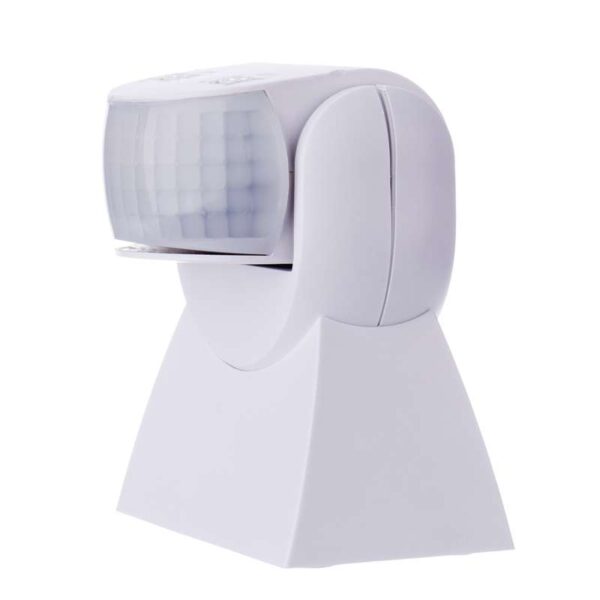 Senzor de mișcare IP65 180 gr alb 1200W G1140