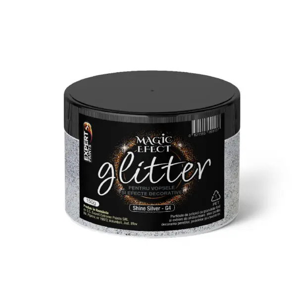 Pachet Magic Efect Dune Silver Sand 1+1 gratuit + pensula + glitter argintiu - imagine 5
