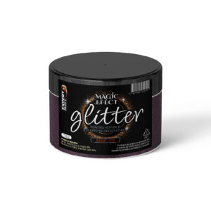 Sclipici / Glitter mov / visiniu / garnet 150 gr. G10 pentru vopsele si efecte decorative