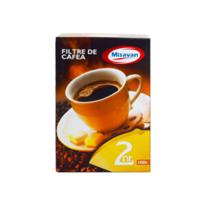 Hârtie filtru cafea Misavan nr. 2 - 100 buc/cutie