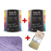 Pachet Magic Efect vopsea cu efect Dune de nisip Ice Fucsia C24 - 1+1 gratuit + pensula
