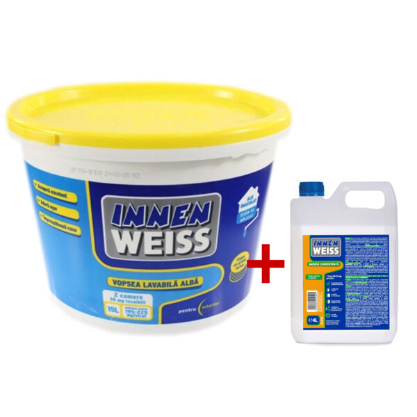 Lavabila Innenweiss interior 15 l + 4 L amorsa GRATUIT