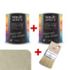 Pachet Magic Efect vopsea cu efect Dune de nisip Ivory 11 - 1+1 gratuit + pensula 80