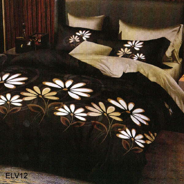 Lenjerie de pat Elvo 2 persoane - imagine 5