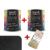 Pachet Magic Efect vopsea cu efect Dune de nisip Magic black / negru 1+1 gratuit + pensula