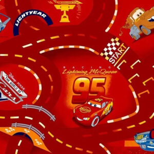 Mocheta copii world of cars rosu