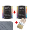Pachet Magic Efect vopsea cu efect Dune de nisip Noble Gray 07 - 1+1 gratuit + pensula