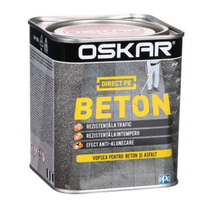 Oskar Direct pe Beton - roșu 0.75 L