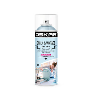 Oskar vopsea spray cu finisaj cretat, vintage Russian Vanilla 400 ml