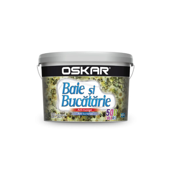 Vopsea lavabila Oskar baie si bucatarie 2,5 L
