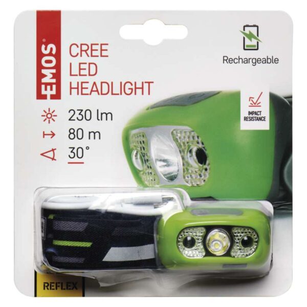 Lanternă frontală led 5W reîncărcabilă P3534 - imagine 2
