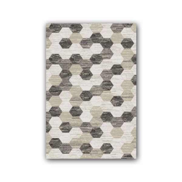 Covor modern / living 200 x 300 cm crem / gri / maro Phoenix - imagine 2