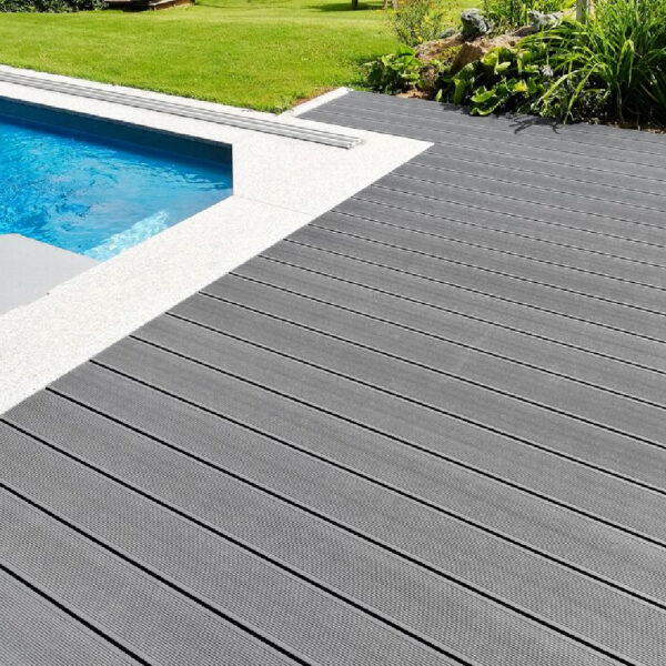 Podea terasă WPC Terra gri 3150 x 127 mm - imagine 3