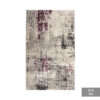 Covor modern 0,80 x 1,50 m galben / gri / maro / rosu /roz / turcoaz / verde Rose - imagine 6