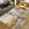 Covor modern 1,50 x 2,30 m galben / gri / maro / rosu /roz / turcoaz / verde Rose - imagine 11