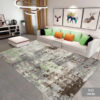 Covor modern 1,50 x 2,30 m galben / gri / maro / rosu /roz / turcoaz / verde Rose - imagine 6