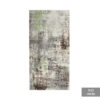 Covor modern 0,80 x 1,50 m galben / gri / maro / rosu /roz / turcoaz / verde Rose - imagine 3