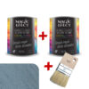 Pachet Magic Efect vopsea cu efect Dune de nisip Saphire Sky 15 - 1+1 gratuit + pensula