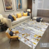 Covor modern 1,50 x 2,30 m albastru / crem / gri / maro / rosu Sense - imagine 22