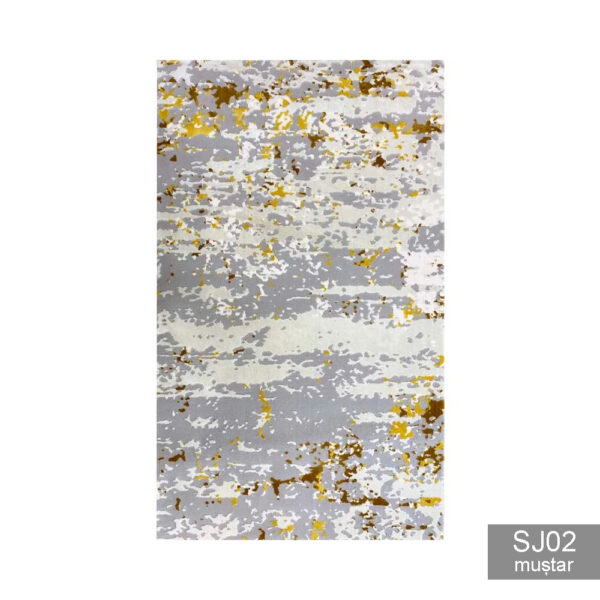 Covor modern 1,50 x 2,30 m albastru / crem / gri / maro / rosu Sense - imagine 21