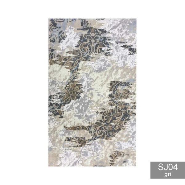 Covor modern 1,50 x 2,30 m albastru / crem / gri / maro / rosu Sense - imagine 17