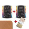 Pachet Magic Efect vopsea cu efect Dune de nisip Shiny Copper 04 - 1+1 gratuit + pensula