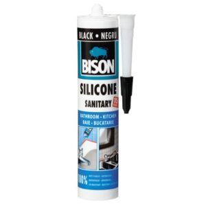 Silicon Sanitar negru Bison 280 ml