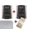 Pachet Magic Efect vopsea cu efect Dune de nisip Silver Sand 01 - 1+1 gratuit + pensula
