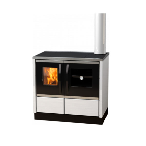 Soba tip centrala MBS Thermo Rocky Albă/Crem/Bordeaux - imagine 3
