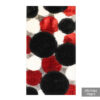 Covor pufos 3D 1,50 x 2,30 m rosu / negru / galben / albastru / gri Soft - imagine 10