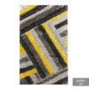Covor pufos 3D 1,50 x 2,30 m rosu / negru / galben / albastru / gri Soft - imagine 11
