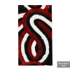 Covor pufos 3D 1,50 x 2,30 m rosu / negru / galben / albastru / gri Soft - imagine 15