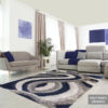Covor pufos 3D 1,50 x 2,30 m rosu / negru / galben / albastru / gri Soft - imagine 4