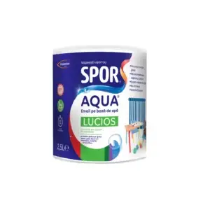 SPOR AQUA email lucios pe bază de apă - crem 2,5 l