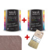Pachet Magic Efect vopsea cu efect Dune de nisip Sweet Brown C20 - 1+1 gratuit + pensula